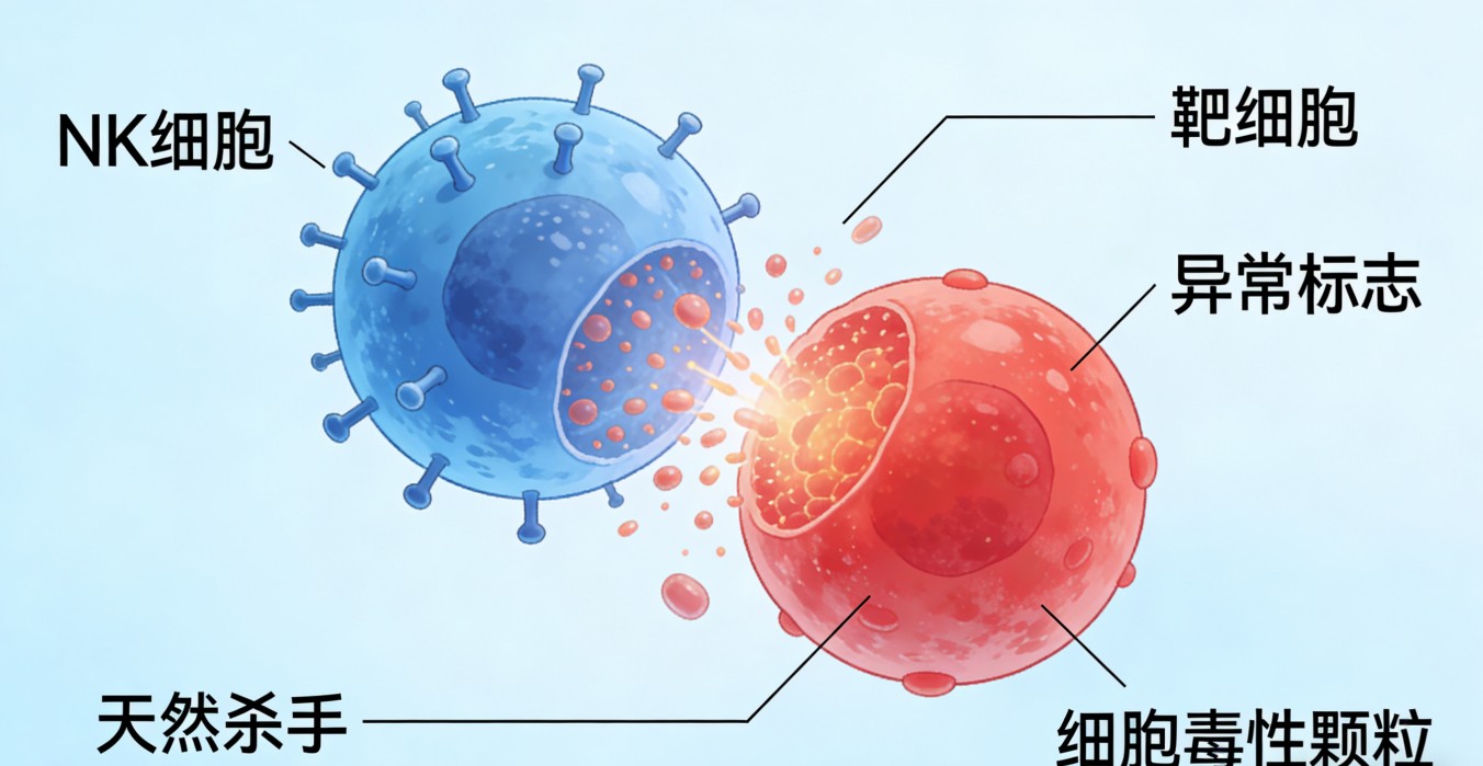 NK細(xì)胞的“雙重識別”機制